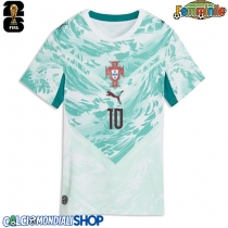 Maglie da calcio Portogallo Bernardo Silva #10 Seconda Maglia Femminile Mondiali 2026  Manica Corta